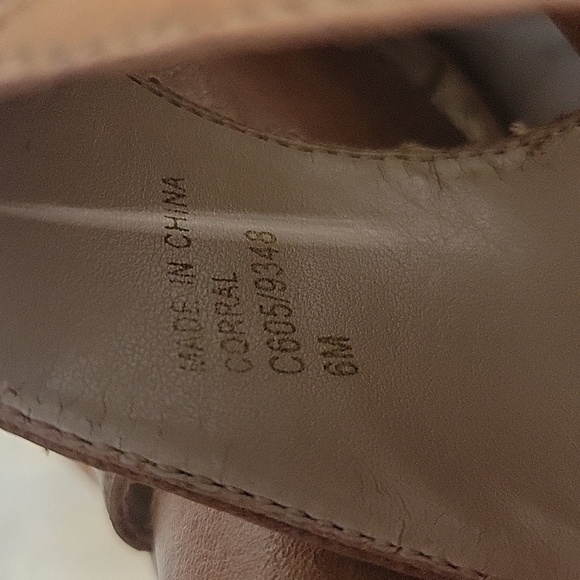 1.ADRIENNE VITTADINI Corral Cork Wedge Sandal Size 6 - Picture 7 of 11